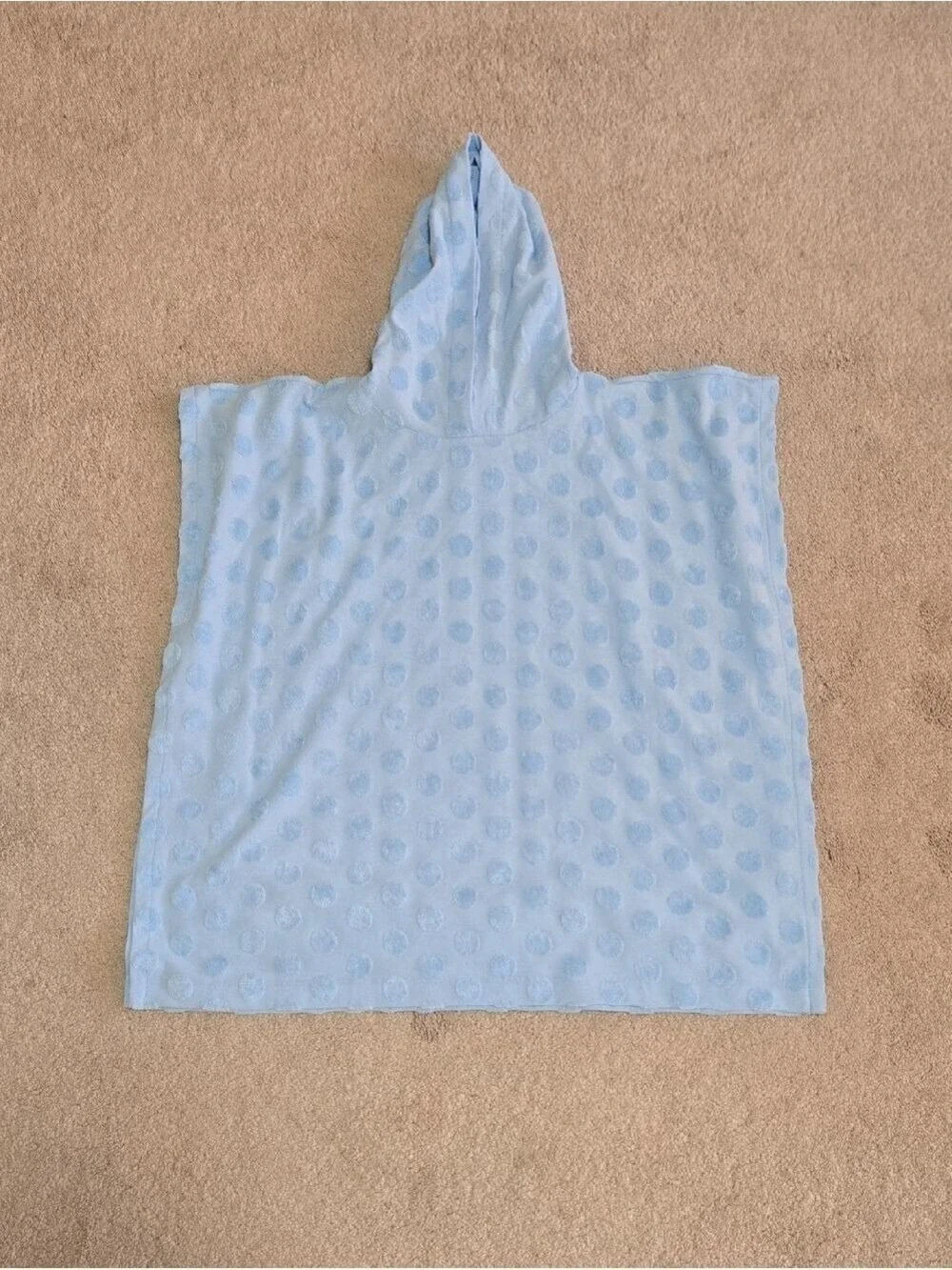 Crewcuts Pale Blue Hooded Poncho
